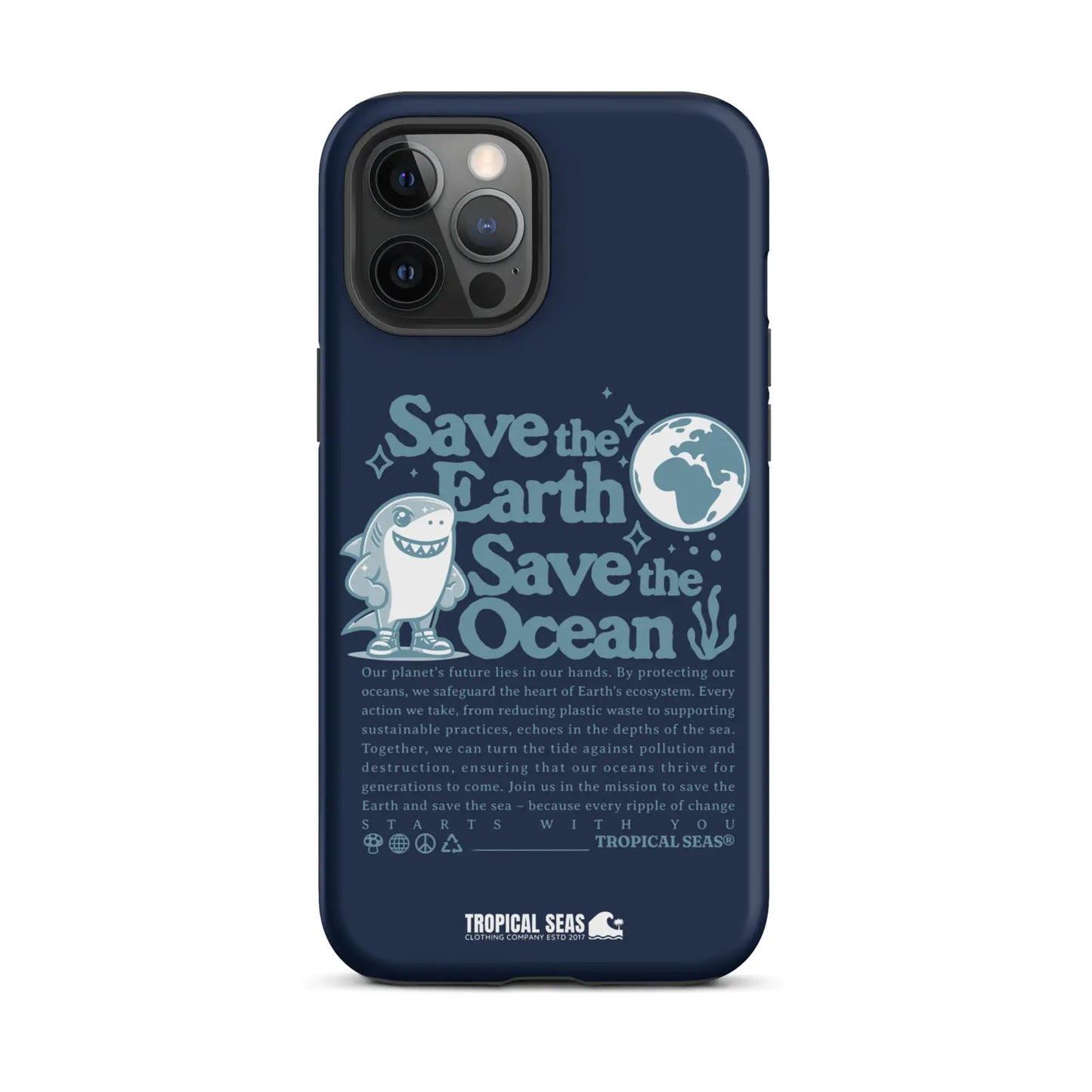 Save the Earth and Seas Tough Case for iPhone®