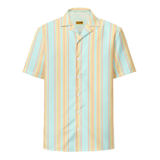 Vintage Coral Cove Performance Button Down Camp Shirt