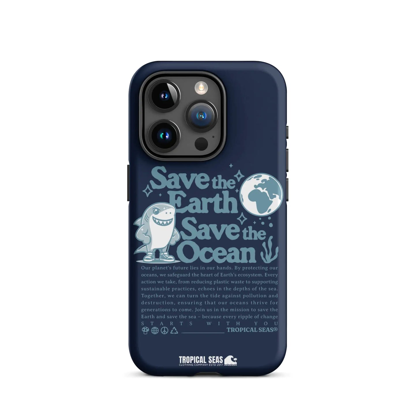 Save the Earth and Seas Tough Case for iPhone®